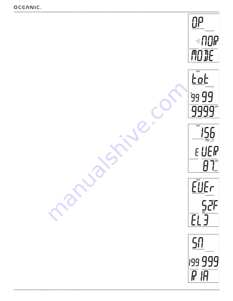 Oceanic PRO PLUS 3 Operating Manual Download Page 19