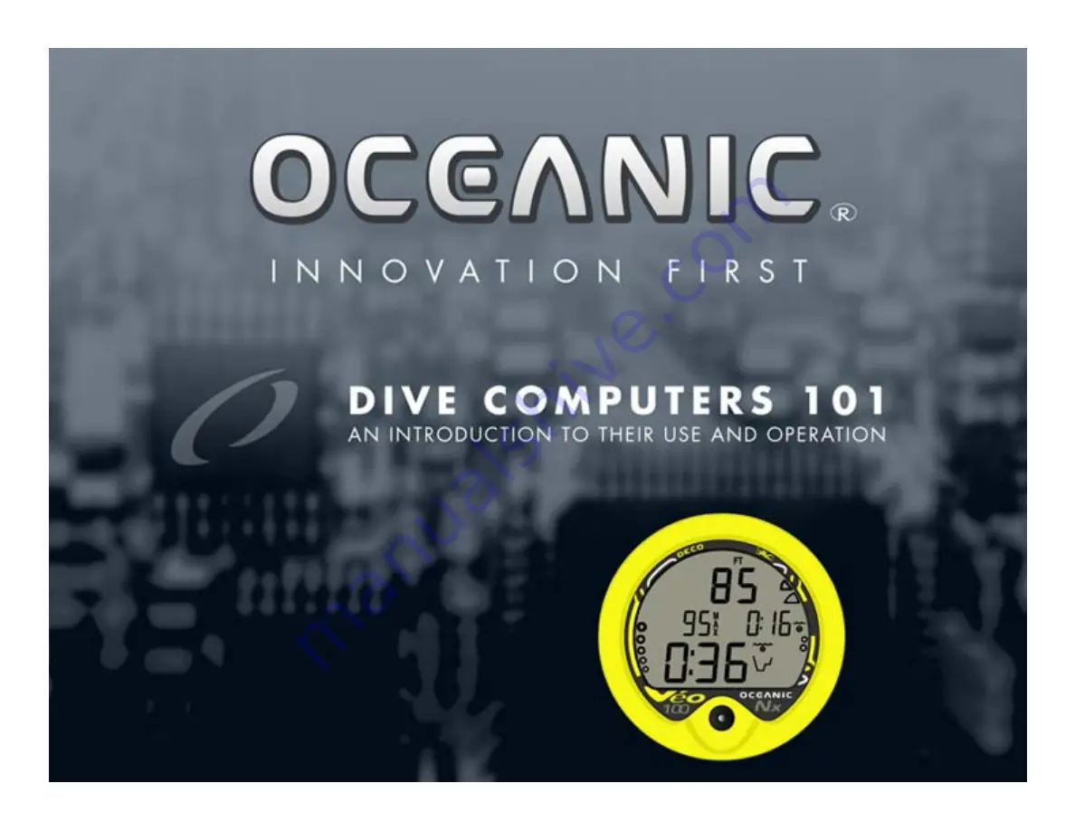 Oceanic VEO 100 Nx Manual Download Page 166