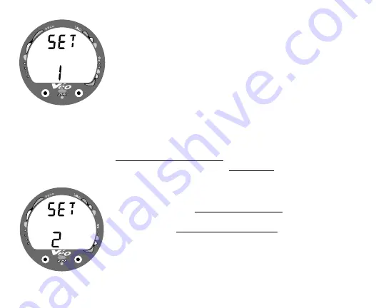 Oceanic VEO 200 Operating Manual Download Page 24