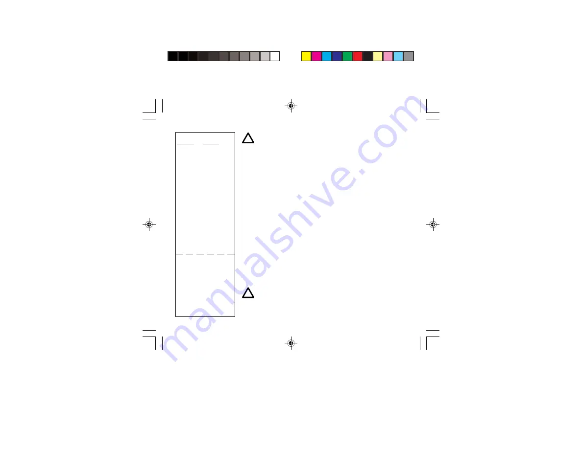 Oceanic VT 3 Operating Manual Download Page 62