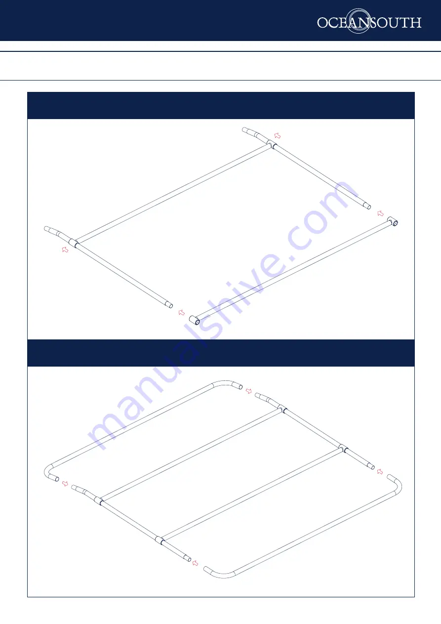 OCEANSOUTH MA085 Assembly Instructions Manual Download Page 3