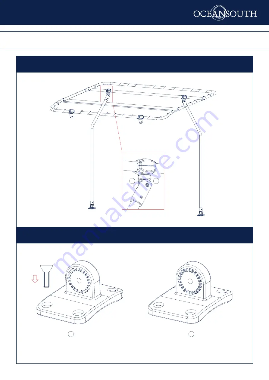 OCEANSOUTH MA085 Assembly Instructions Manual Download Page 6