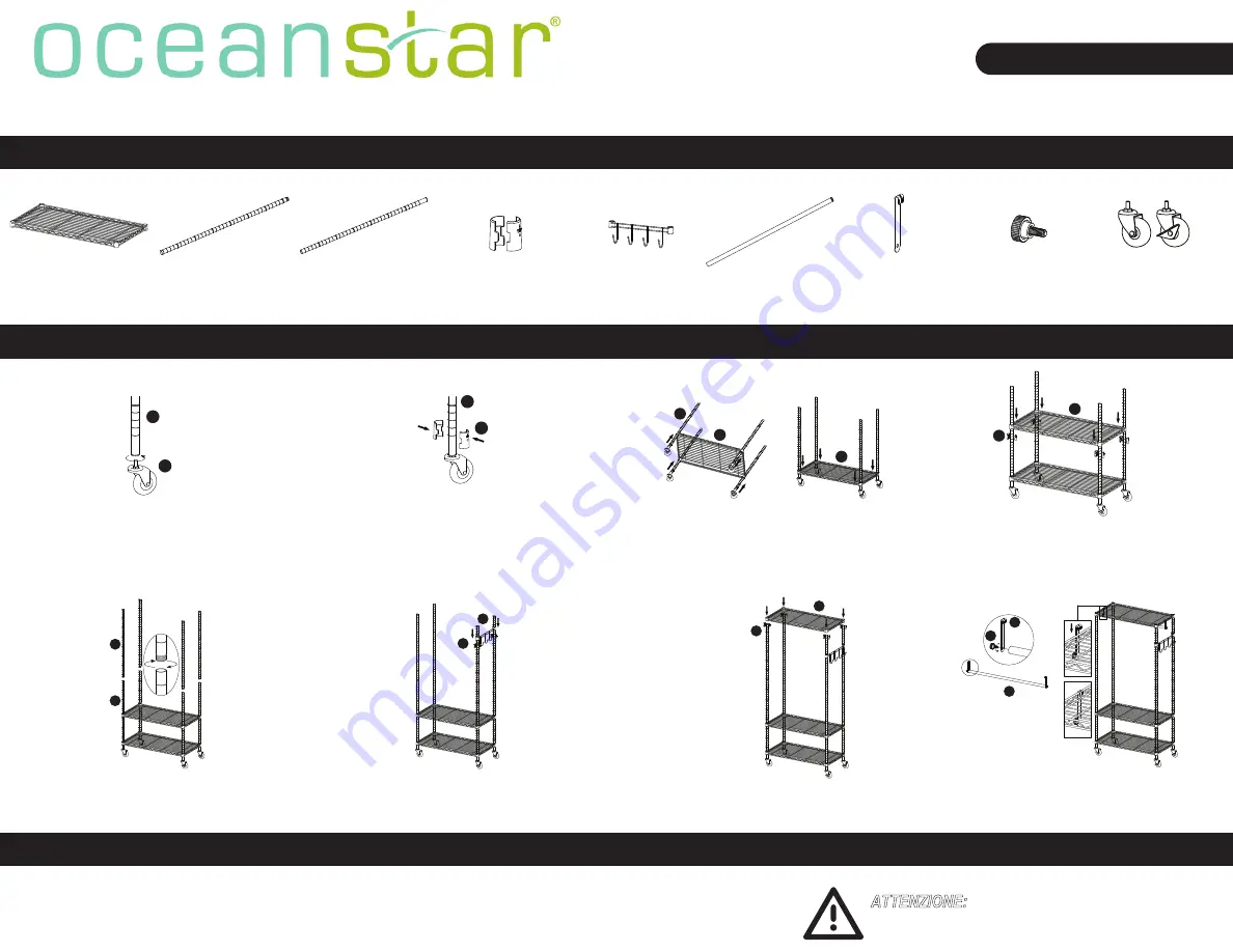 Oceanstar GRS1514 Скачать руководство пользователя страница 6