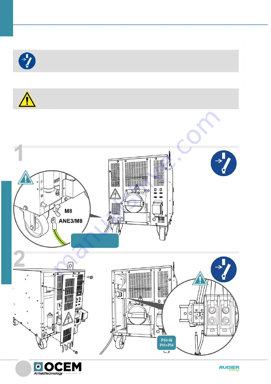 OCEM DIAM3200 IGBT Скачать руководство пользователя страница 22