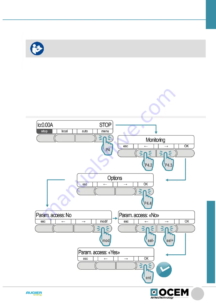 OCEM DIAM3200 IGBT Скачать руководство пользователя страница 35