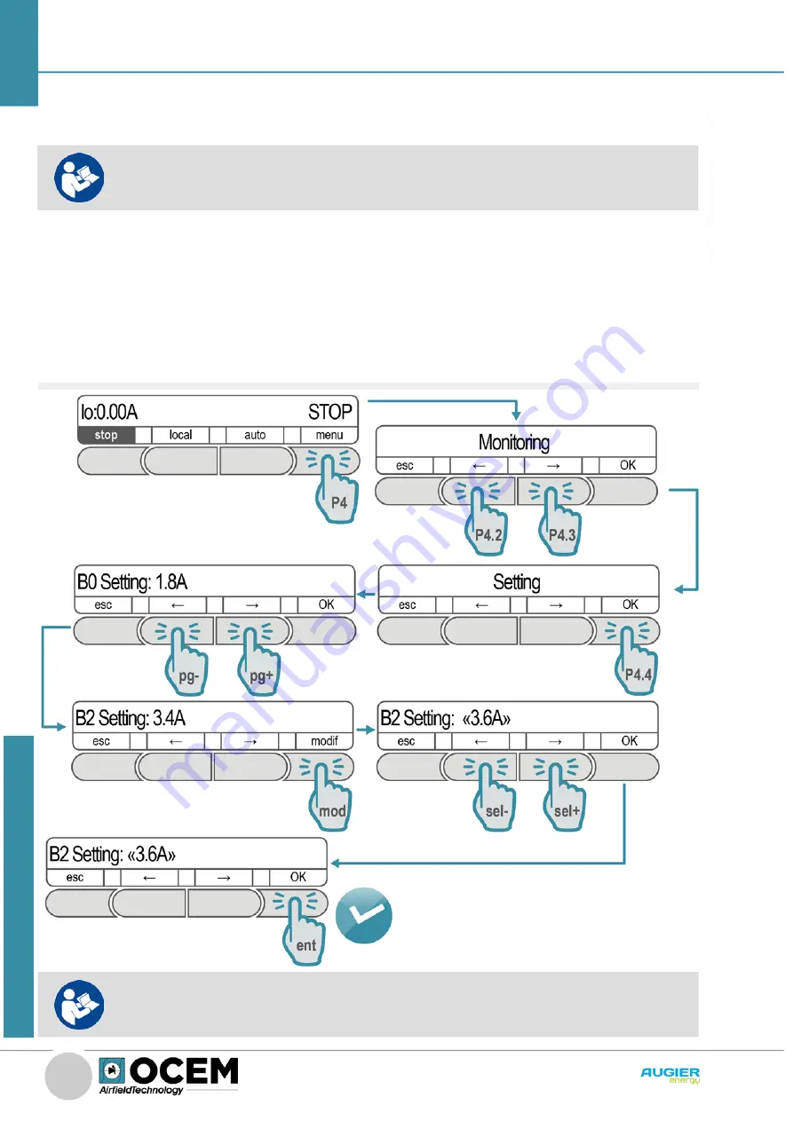 OCEM DIAM3200 IGBT Скачать руководство пользователя страница 36