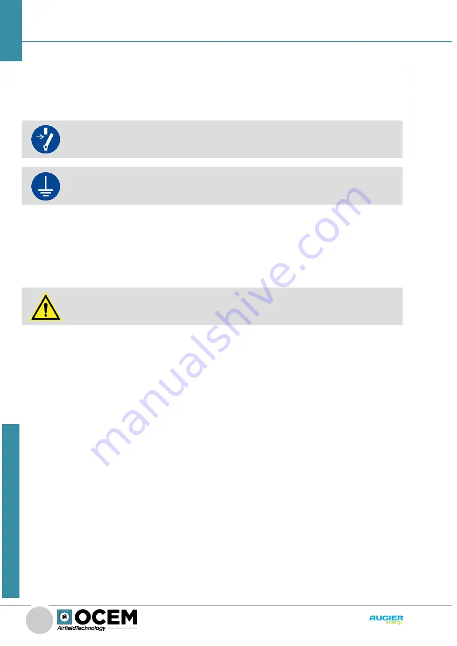 OCEM DIAM3200 IGBT Use And Maintenance Manual Download Page 42