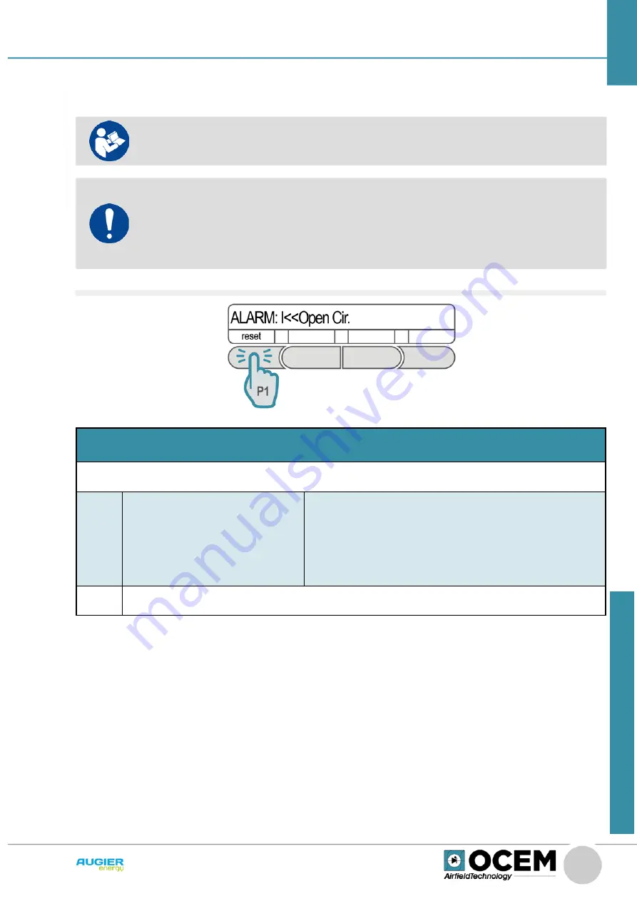 OCEM DIAM3200 IGBT Use And Maintenance Manual Download Page 45