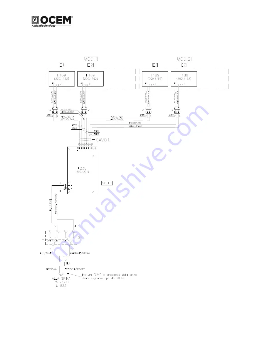 OCEM LIGS01 Instruction Manual For Use, Installation And Maintenance Download Page 22