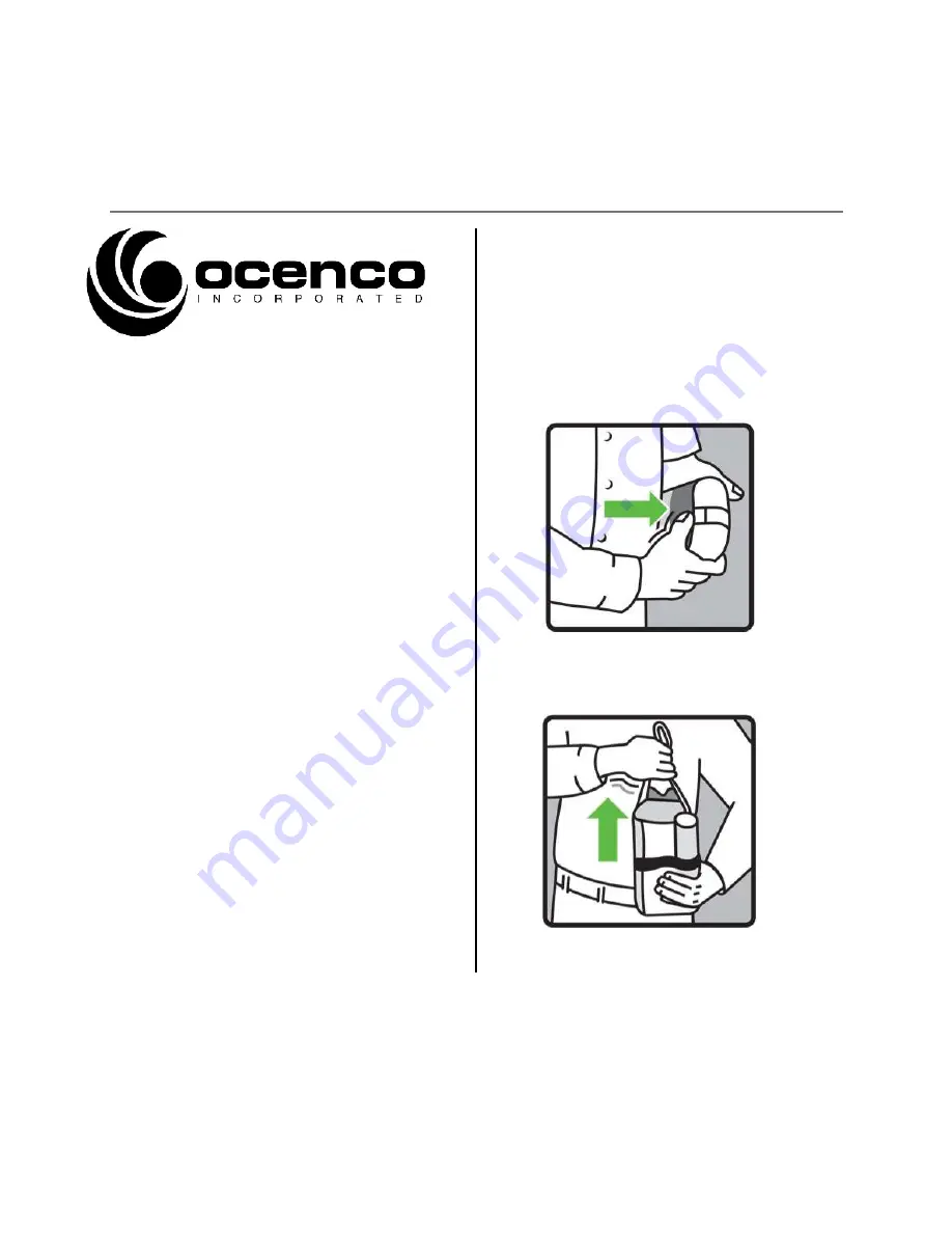 OCENCO M-40 SCSR Instruction Booklet Download Page 22