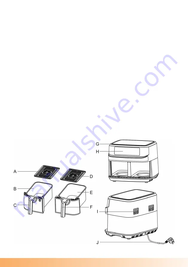 Ocina Dubbele Airfryer XXL Manual Download Page 17