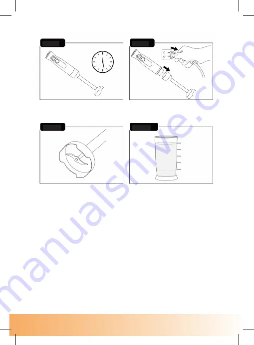 Ocina Stick Blender Set Manual Download Page 5