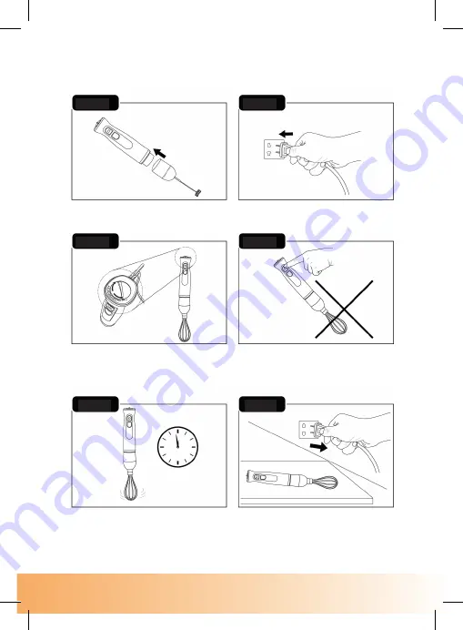 Ocina Stick Blender Set Manual Download Page 13