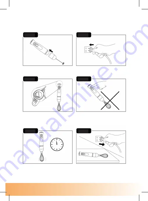 Ocina Stick Blender Set Manual Download Page 27