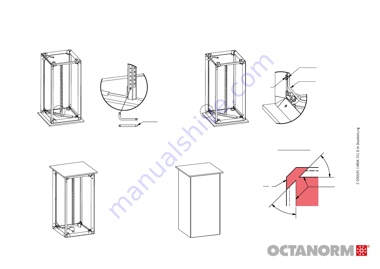 OCTANORM OCTALUMINA OL T50 Assembly Instructions Download Page 2