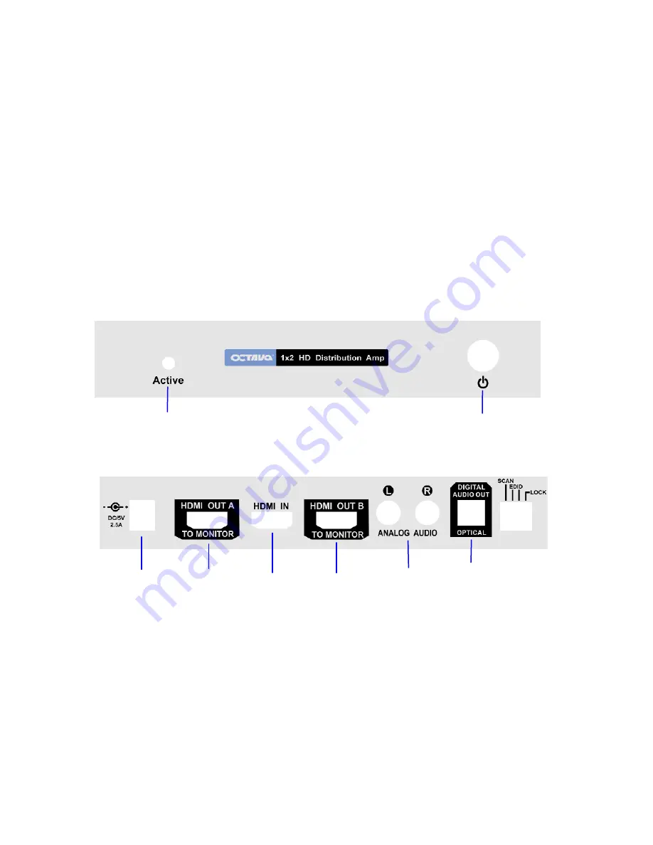 Octava HDDA12-AD Installation Manual Download Page 4