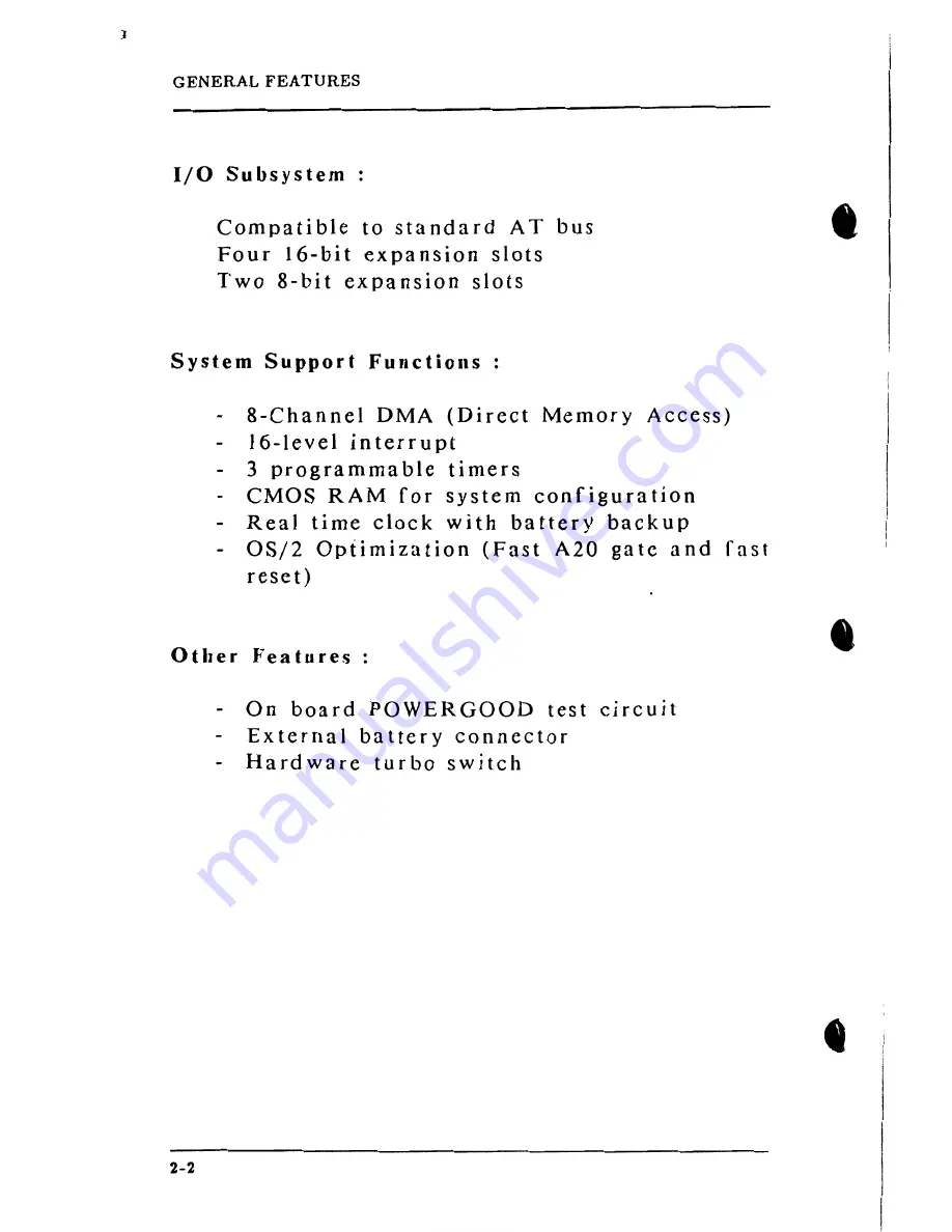 Octek Panther-II 386SX User Manual Download Page 8