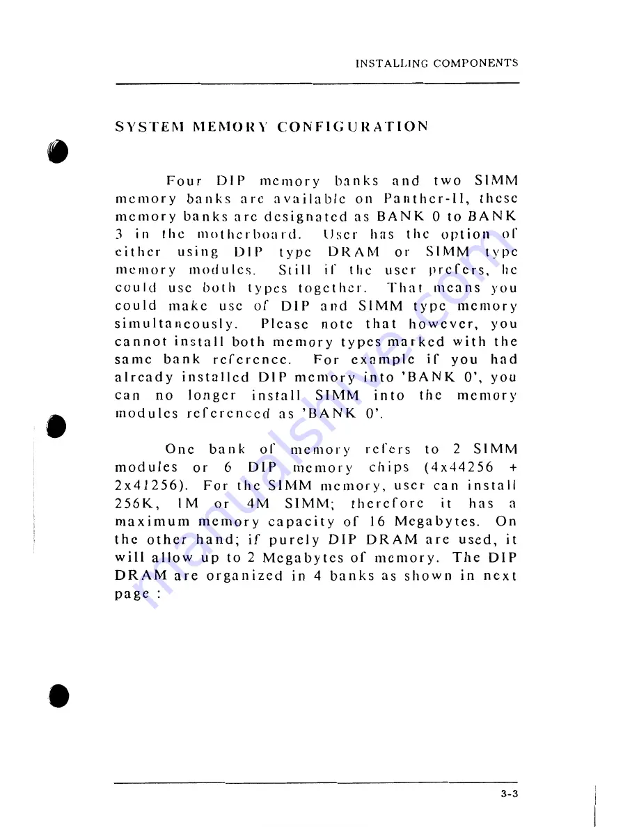 Octek Panther-II 386SX User Manual Download Page 21