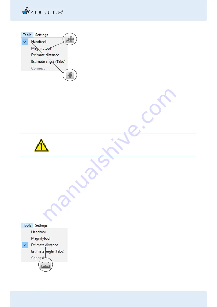 OCULUS ImageCam 3 Instruction Manual Download Page 35