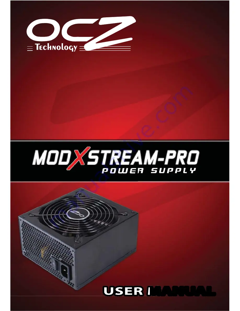 OCZ MOD X STREAM-PRO Скачать руководство пользователя страница 1