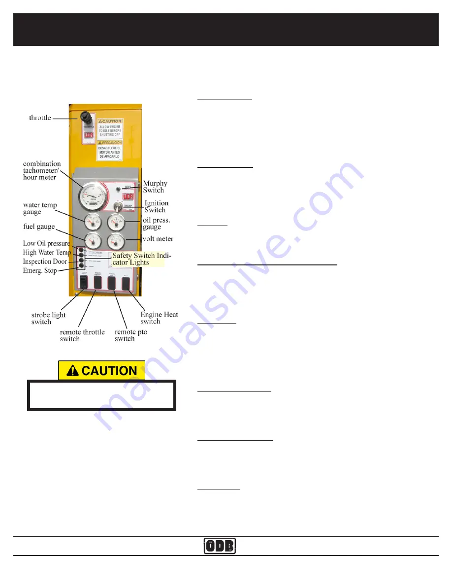 ODB LCT60C Owner'S Manual Download Page 19