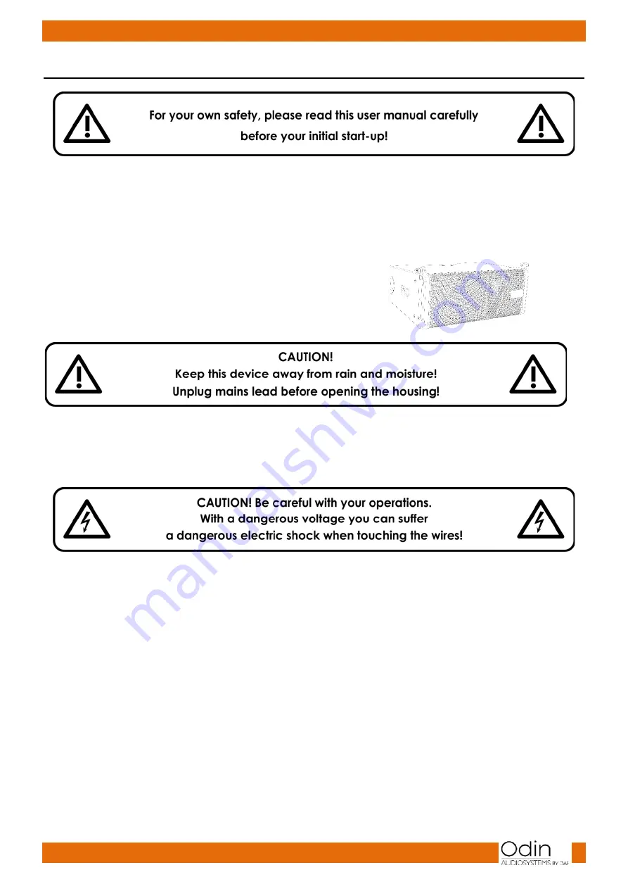 Odin T-8A Manual Download Page 3