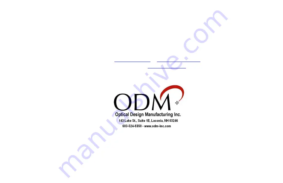 ODM DLS 355 Manual Download Page 13