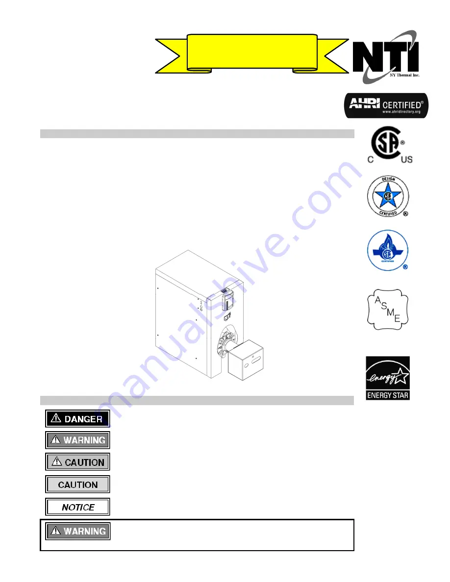 Odyssey CT80-250 Installation And Operation Instructions Manual Download Page 1