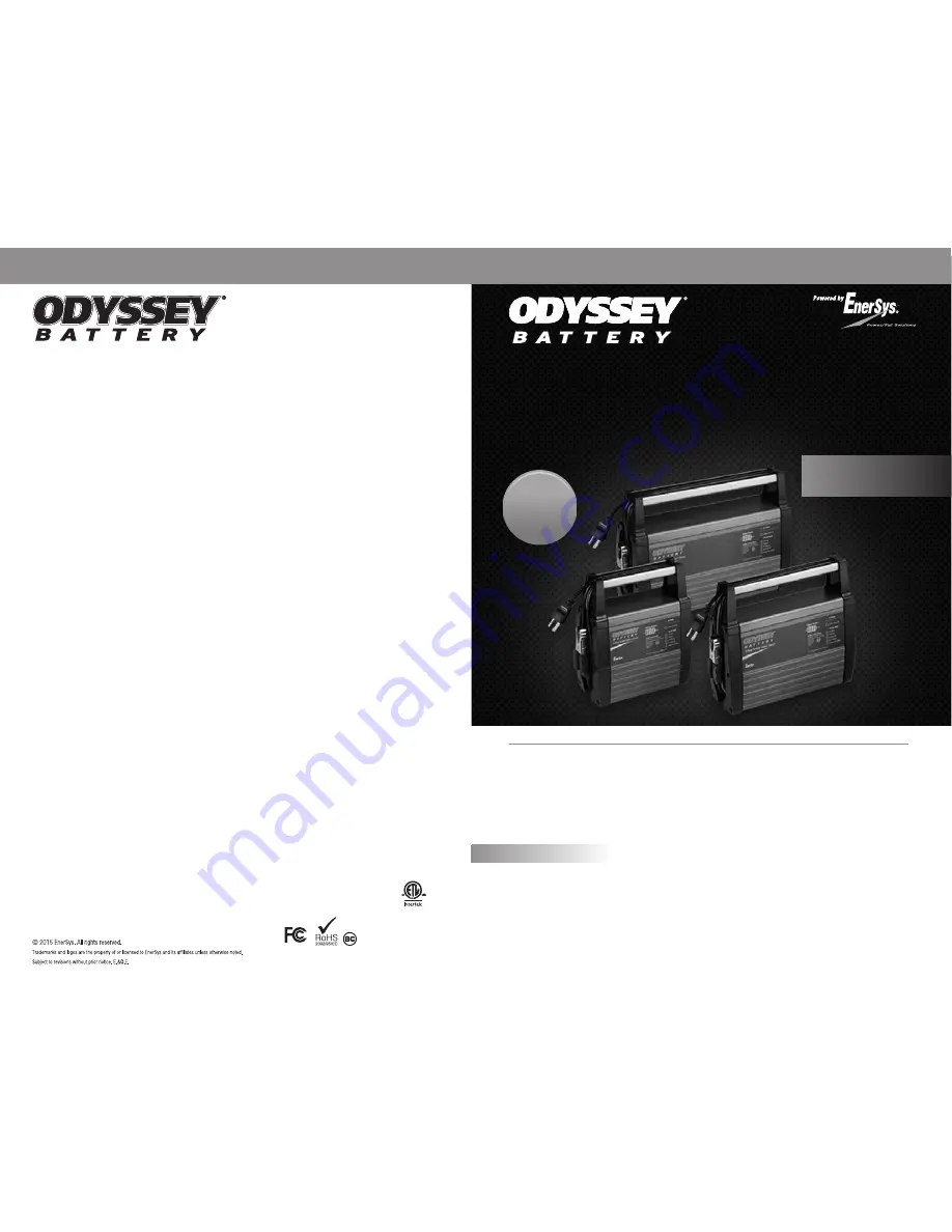 Odyssey OBC-12A Owner'S Manual Download Page 1