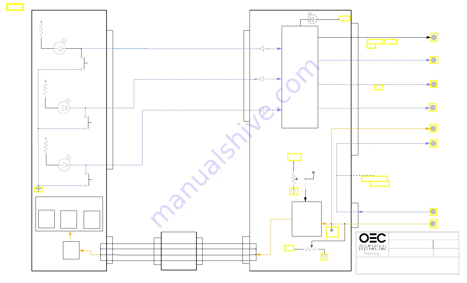 OEC COMPACT 7600 Series Block Diagrams Download Page 31