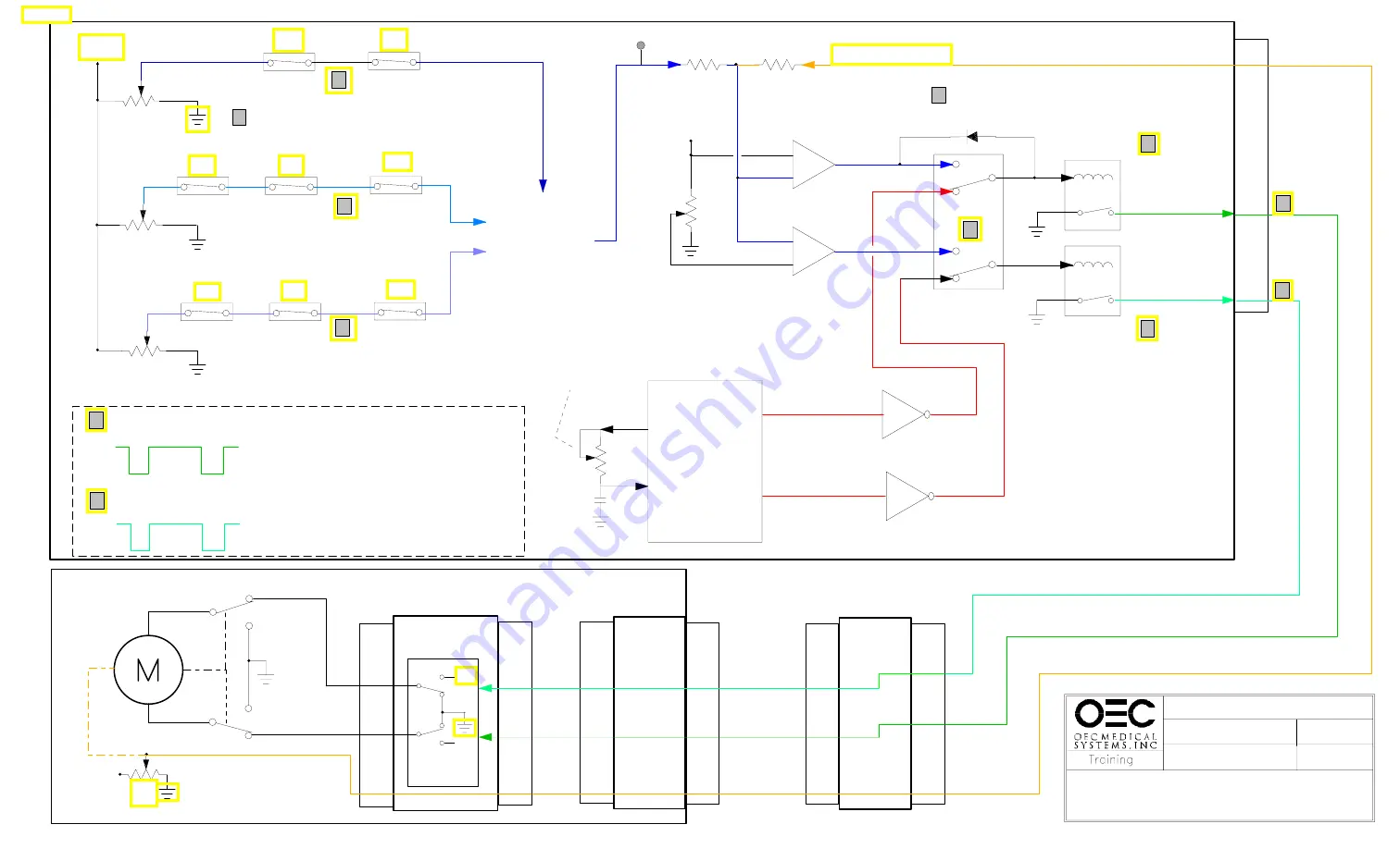 OEC COMPACT 7600 Series Block Diagrams Download Page 40