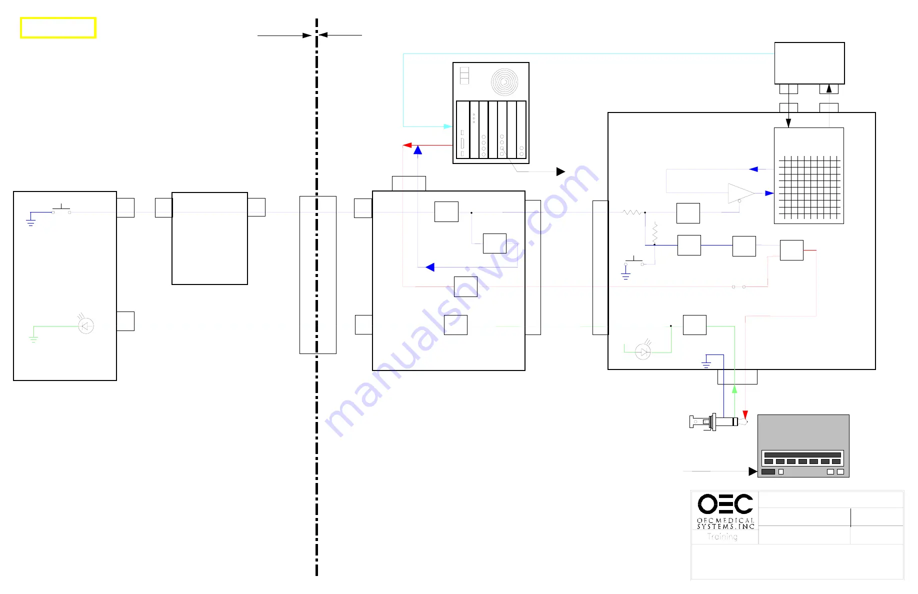 OEC COMPACT 7600 Series Block Diagrams Download Page 50