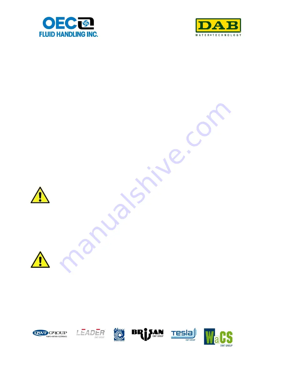 OEC DAB BD-1000 Installation, Operation & Service Manual Download Page 5