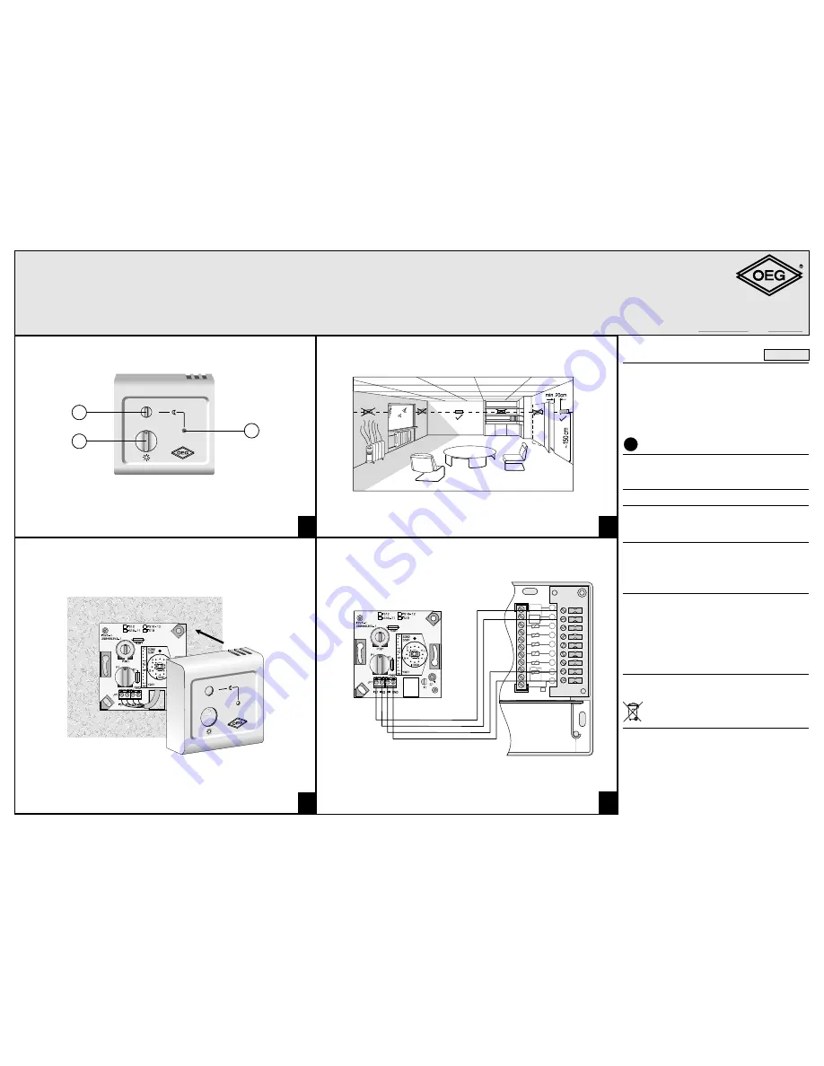 OEG FS10-11 Operating Manual Download Page 1