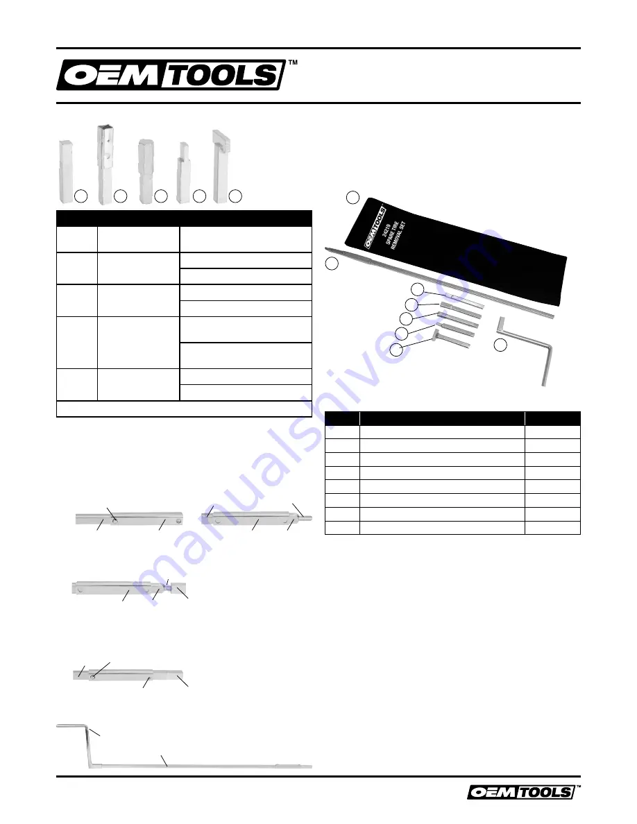 OEM Tools 24219 Скачать руководство пользователя страница 3