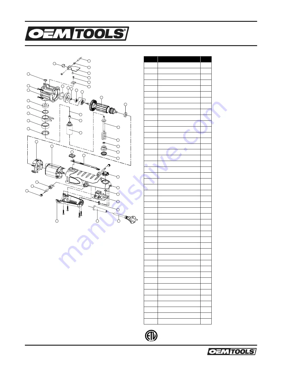 OEM Tools 24495 Скачать руководство пользователя страница 7