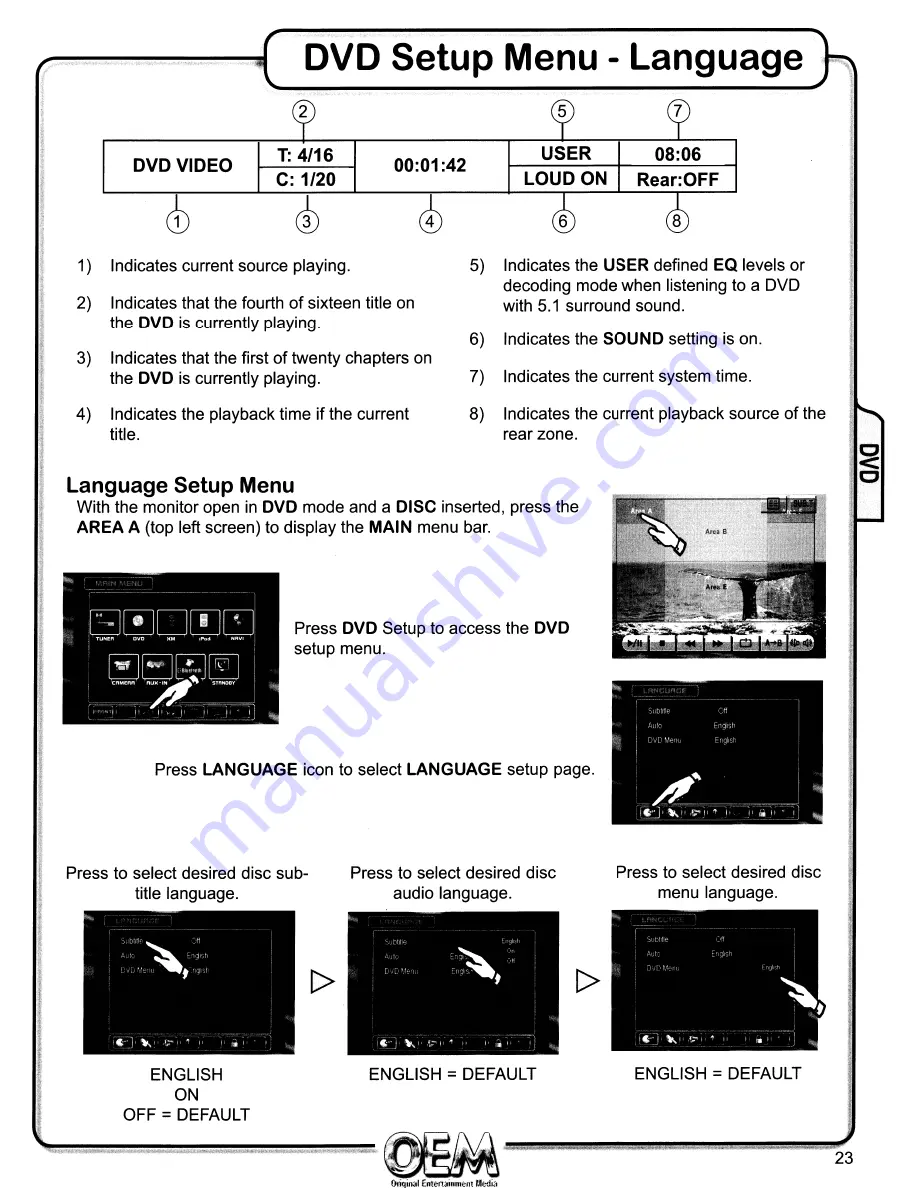 OEM CH-4100 Operation Manual Download Page 23