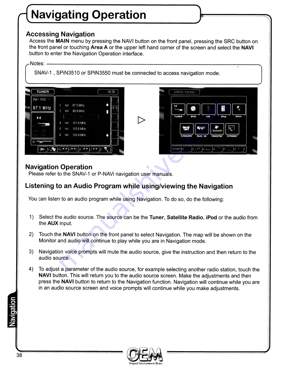 OEM CH-4100 Operation Manual Download Page 38