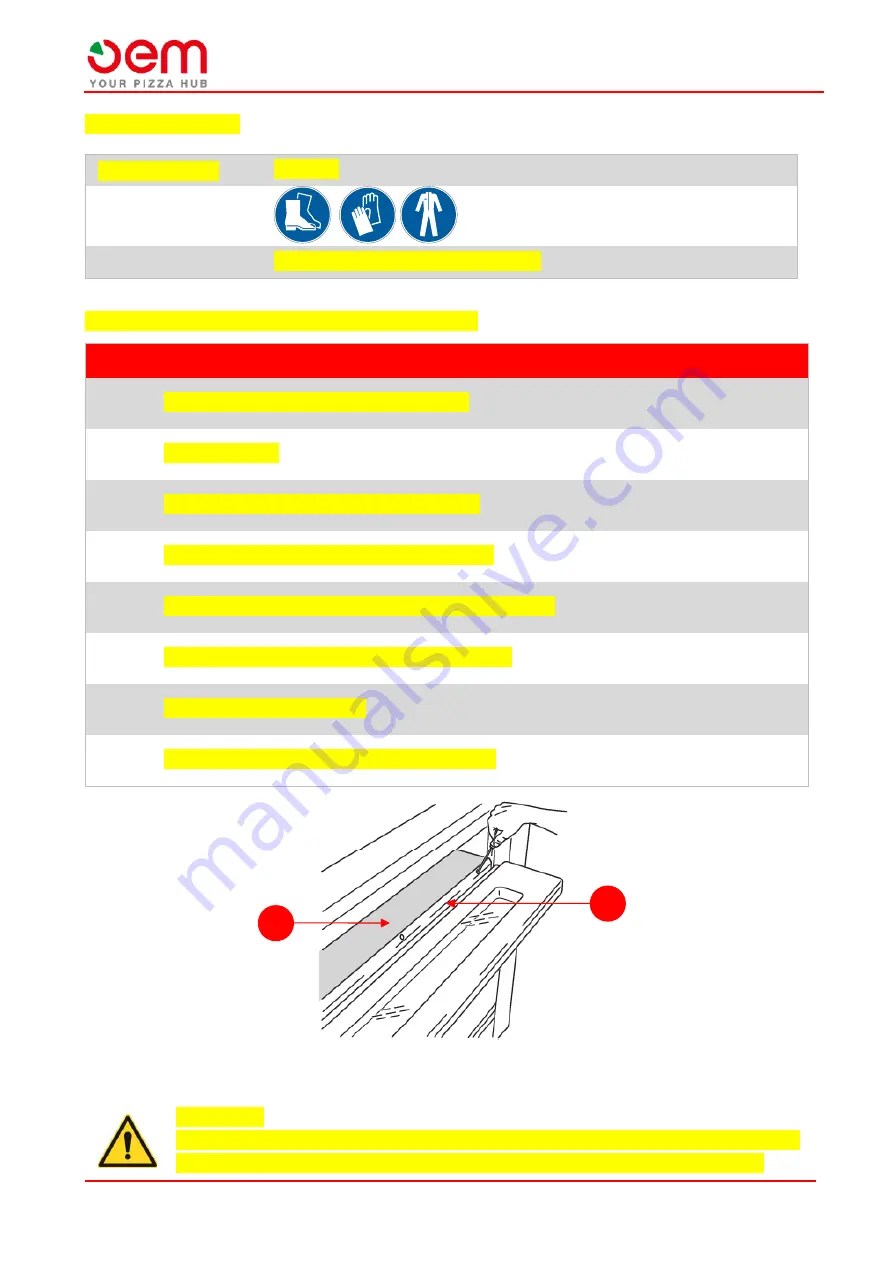 OEM DOMITOR PRO 430 Instructions For Use And Warnings Download Page 70