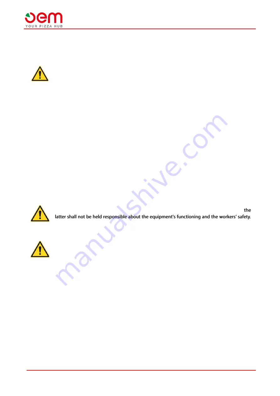 OEM DOMITOR PRO 430 Instructions For Use And Warnings Download Page 73