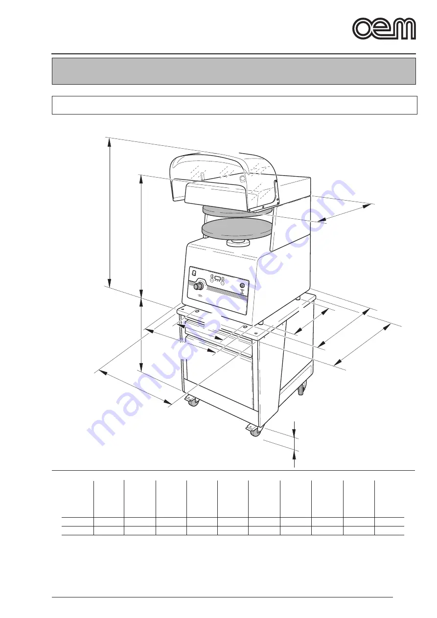 OEM PRESSFORM 350 Operating And Service Manual - Spare Parts Download Page 9