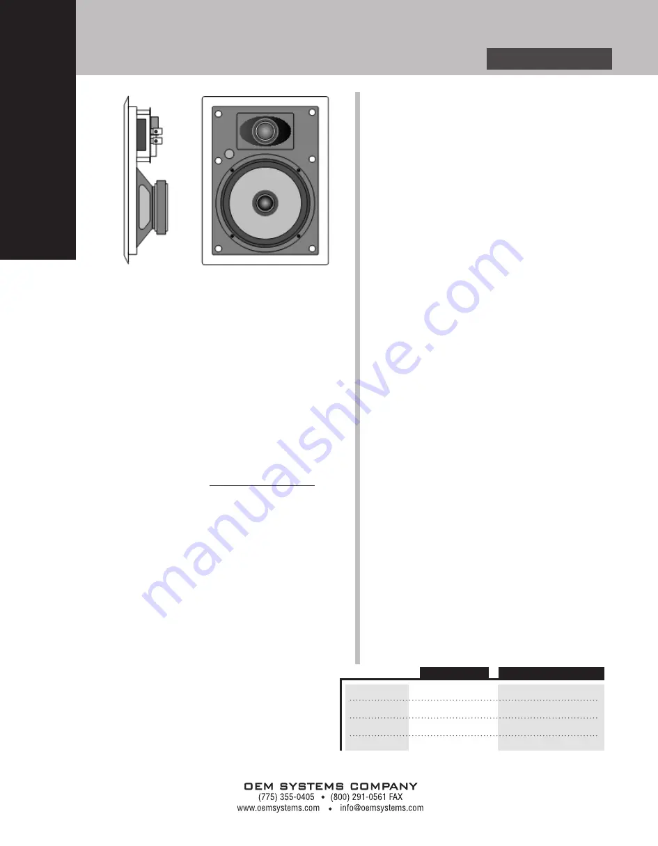 OEM SE-694KE Installation Manual Download Page 1