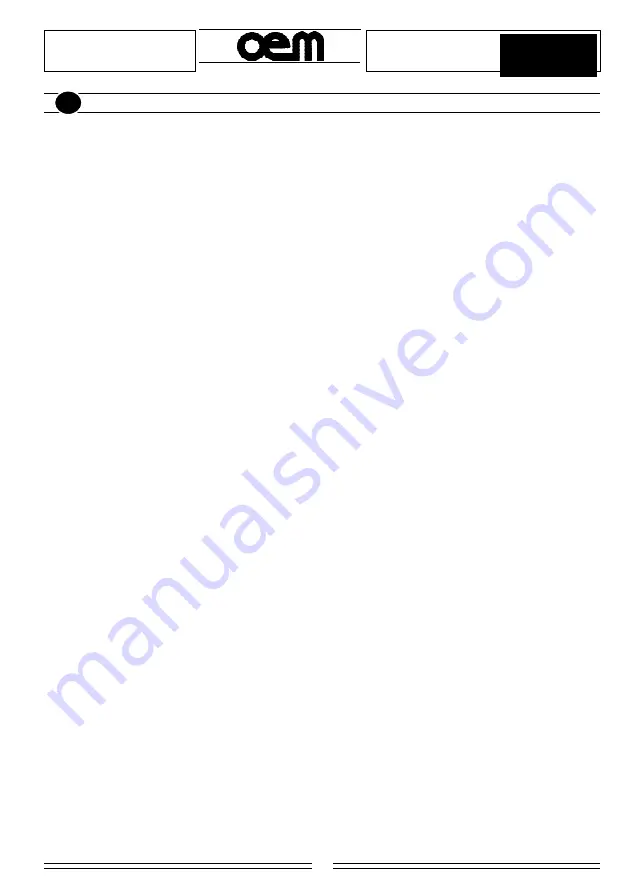 OEM SG 69 Operator'S Manual Download Page 4