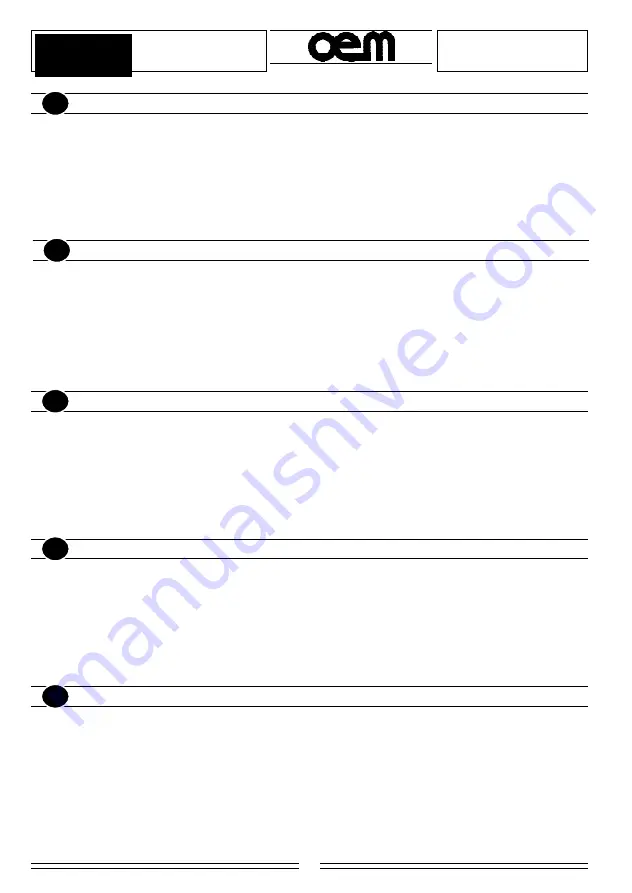 OEM SG 69 Operator'S Manual Download Page 23