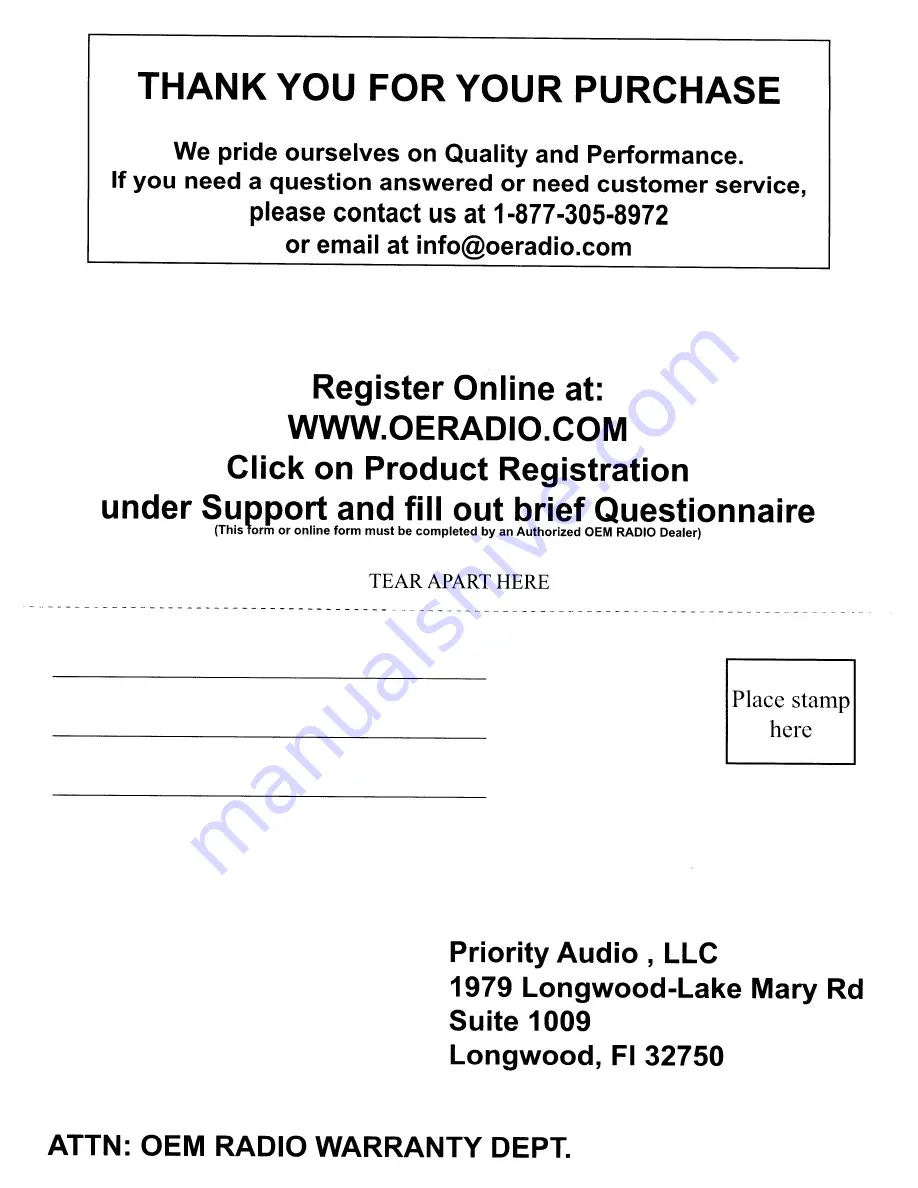 OEM TY-6300SD Operation Manual Download Page 58