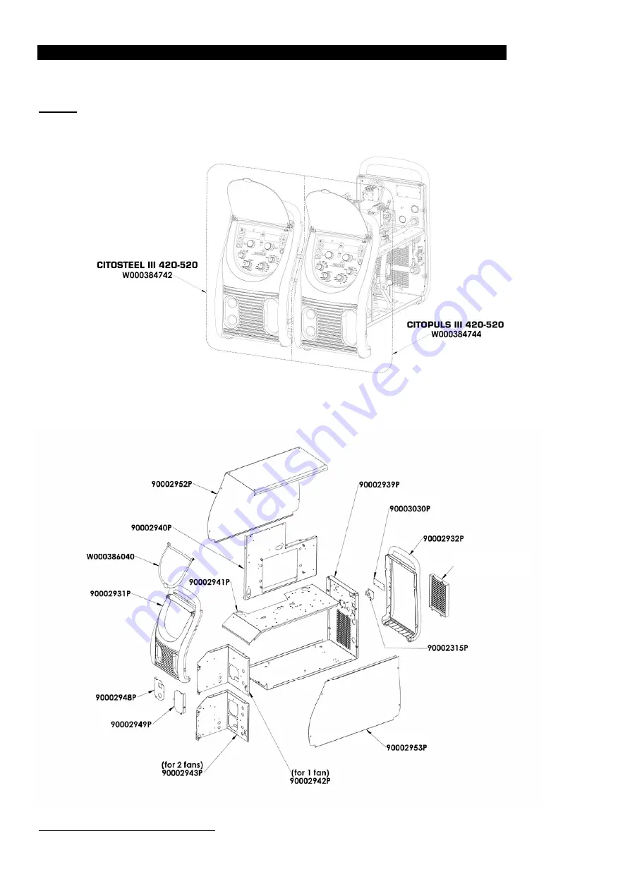 Oerlikon CITOSTEEL III 420 Instruction For Operation And Maintenance Download Page 141