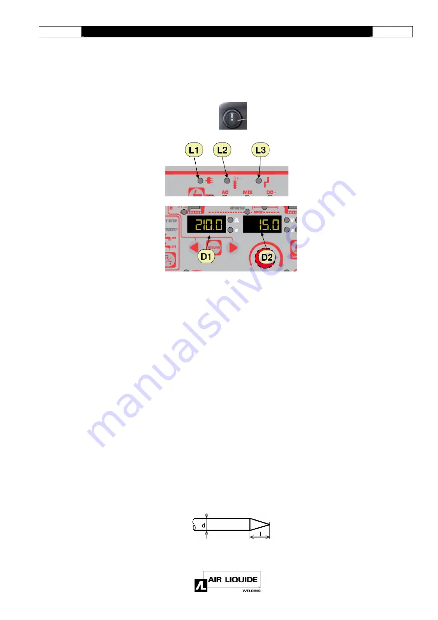 Oerlikon CITOTIG 240 AC/DC Safety Instructions For Operation And Maintenance Download Page 75