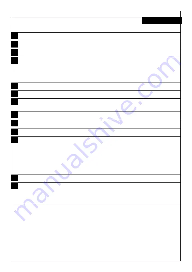 OEZ BL1600SE305-1600-V Instructions For Use Manual Download Page 22