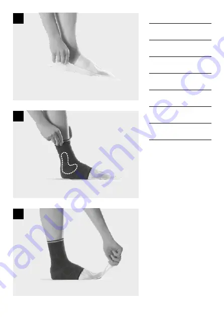 OFA dynamics plus Ankle Support Скачать руководство пользователя страница 2