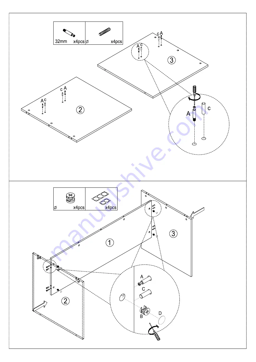 Officeworks JBTORO15DK Assembly Instructions Manual Download Page 5